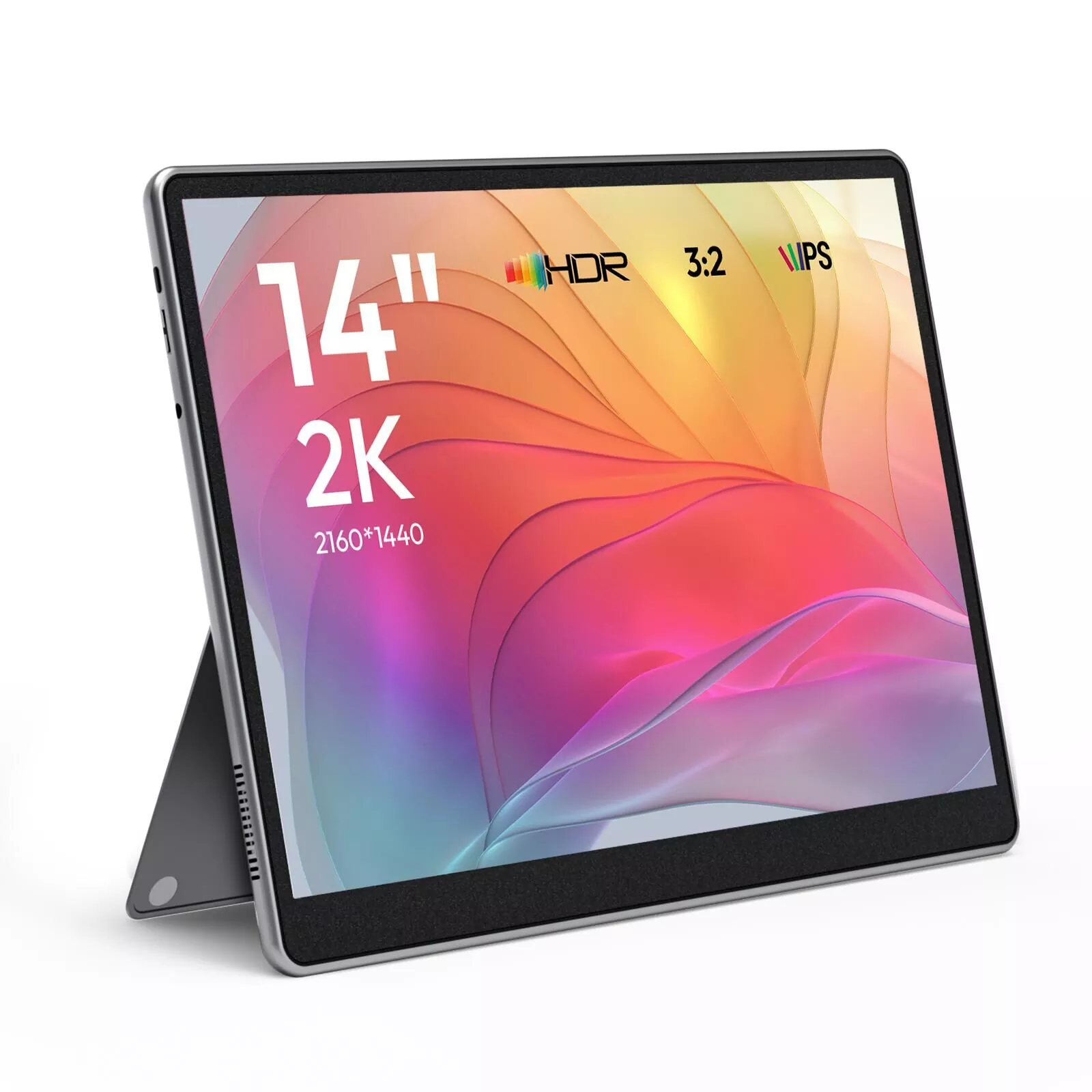 14 tuuman 2K Ultra HD -kannettava näyttö