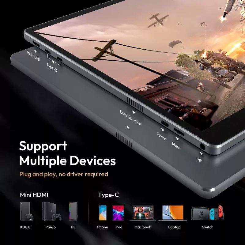 Miksi sinun pitäisi valita 16 tuuman 1200P kannettava näyttö työhön ja matkustamiseen?